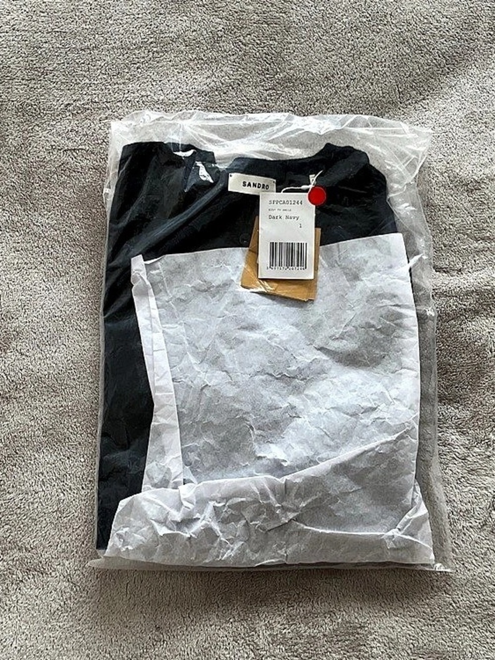 Sandro Black Cardigan